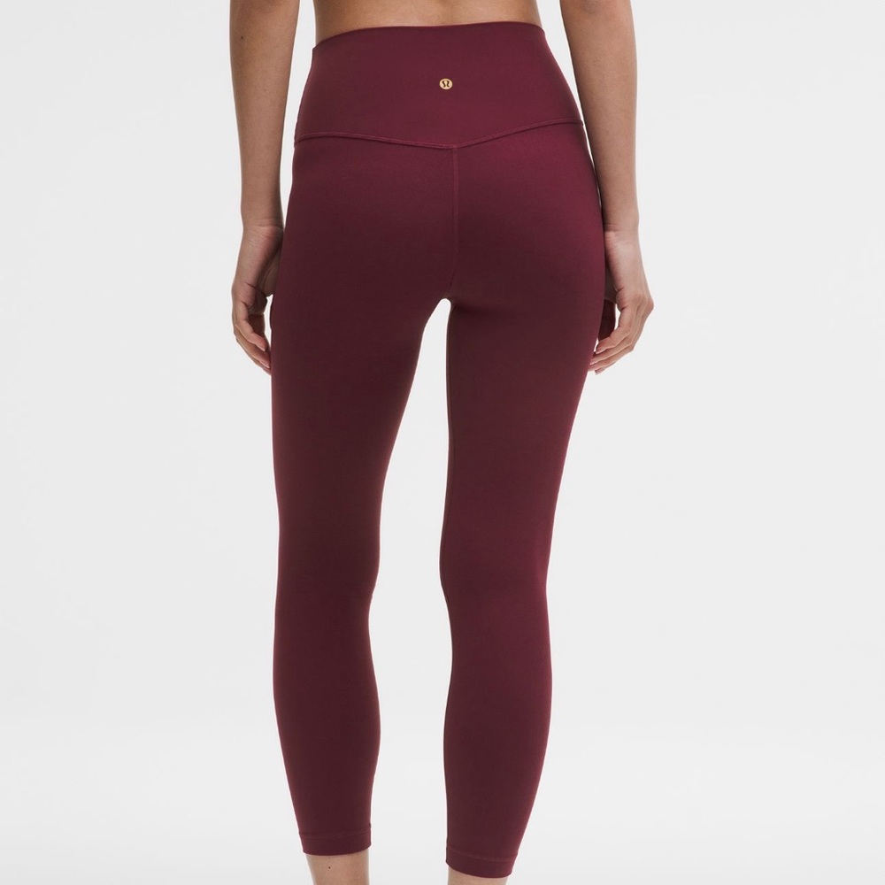 NWOT! Lululemon Align 25” Burgundy Leggings